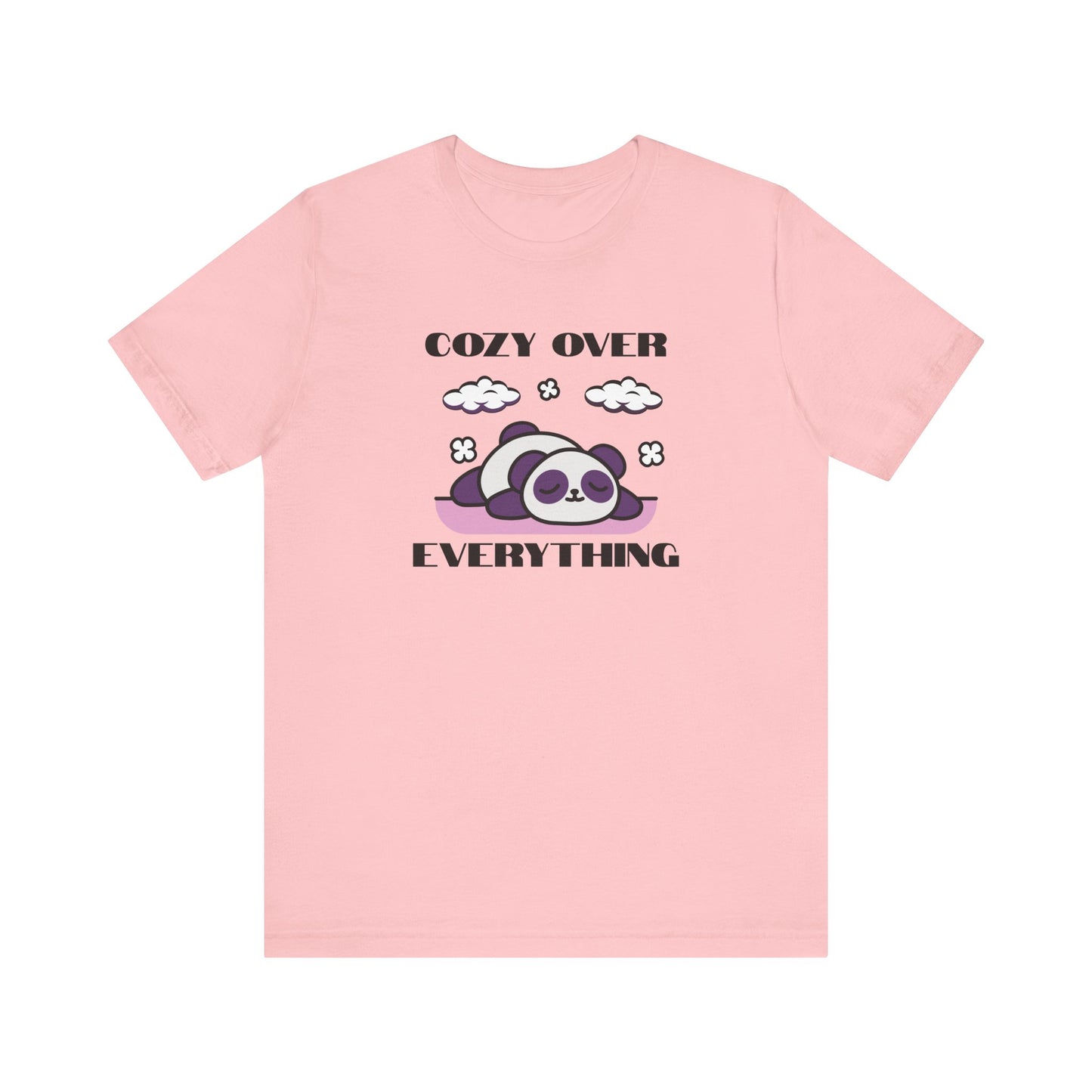 Cozy Over Everything Panda Tee