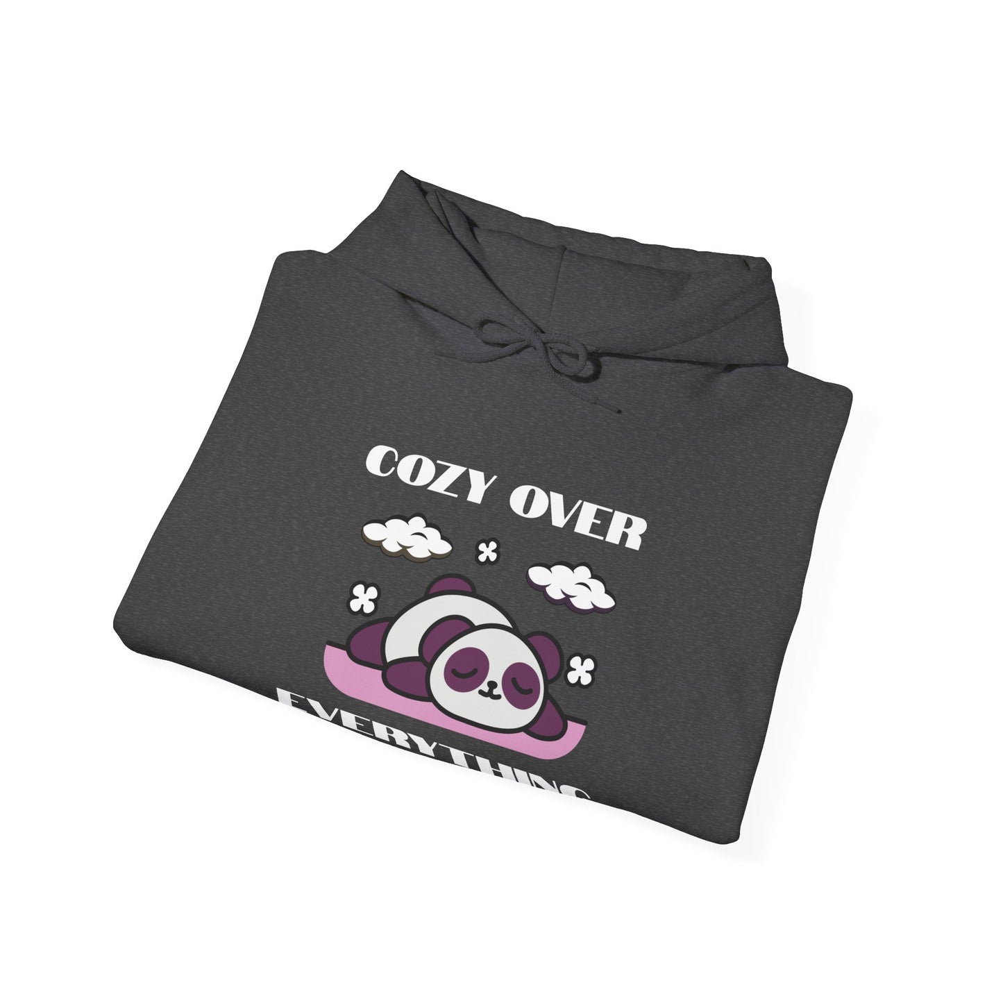 Cozy Over Everything Panda Hoodie