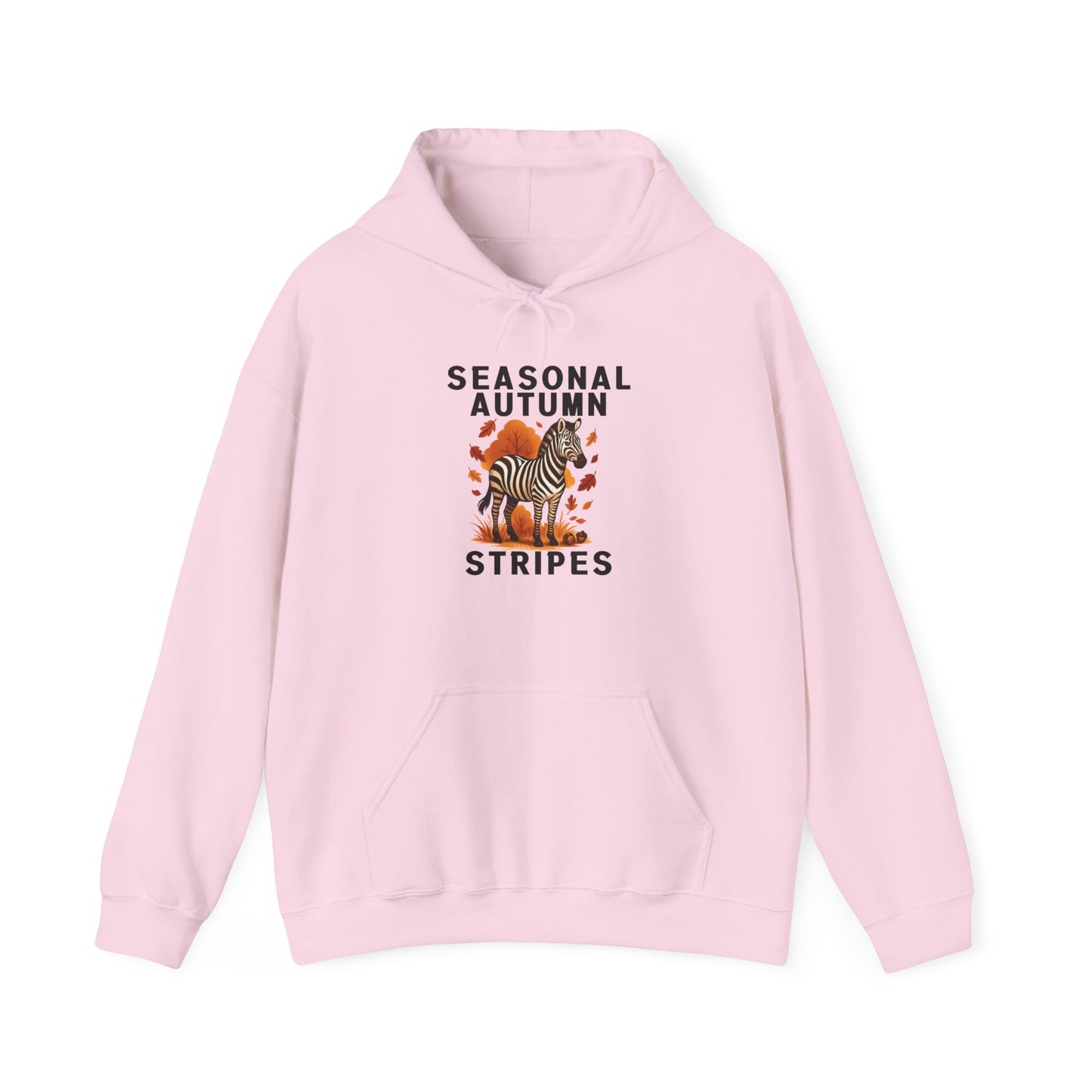 Seasonal Autumn Stripes – Zebra Hoodie