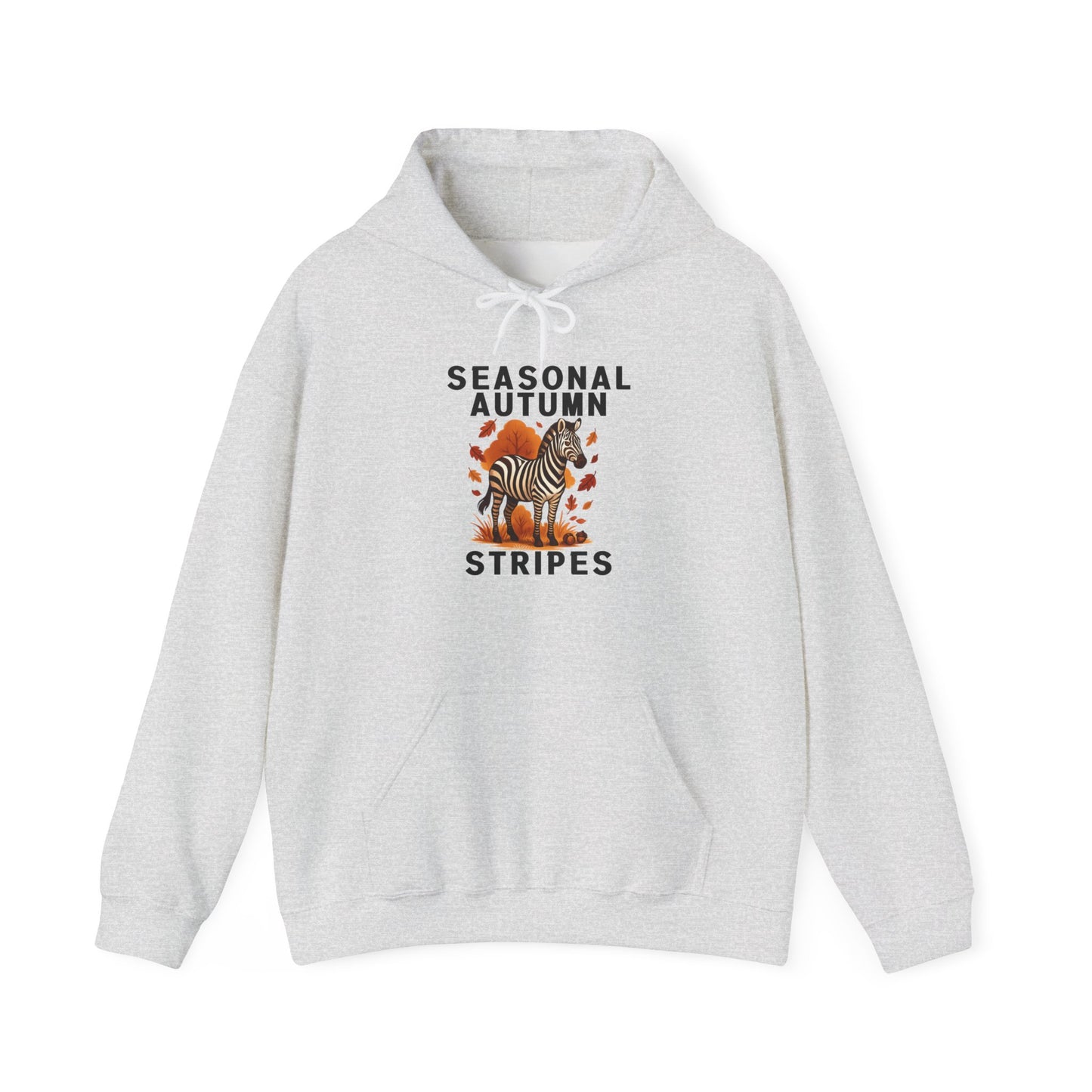 Seasonal Autumn Stripes – Zebra Hoodie