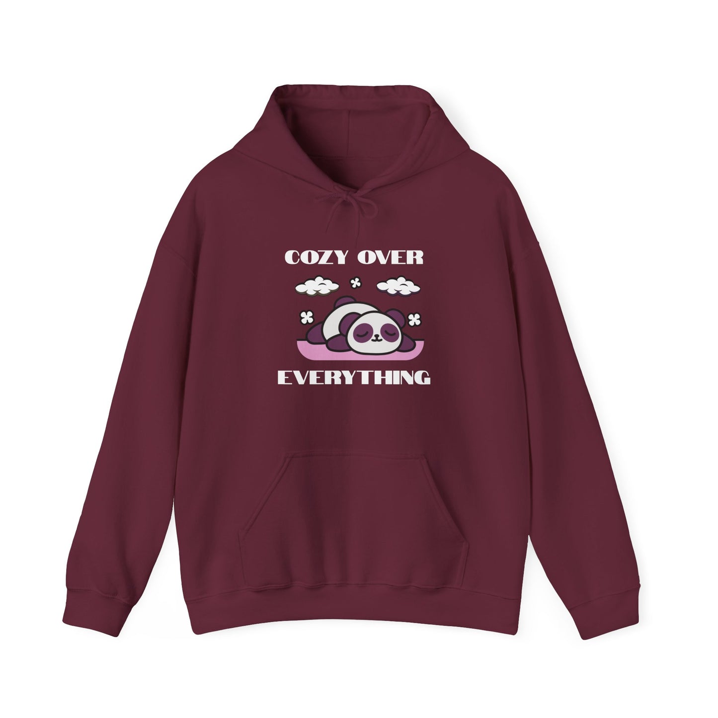 Cozy Over Everything Panda Hoodie