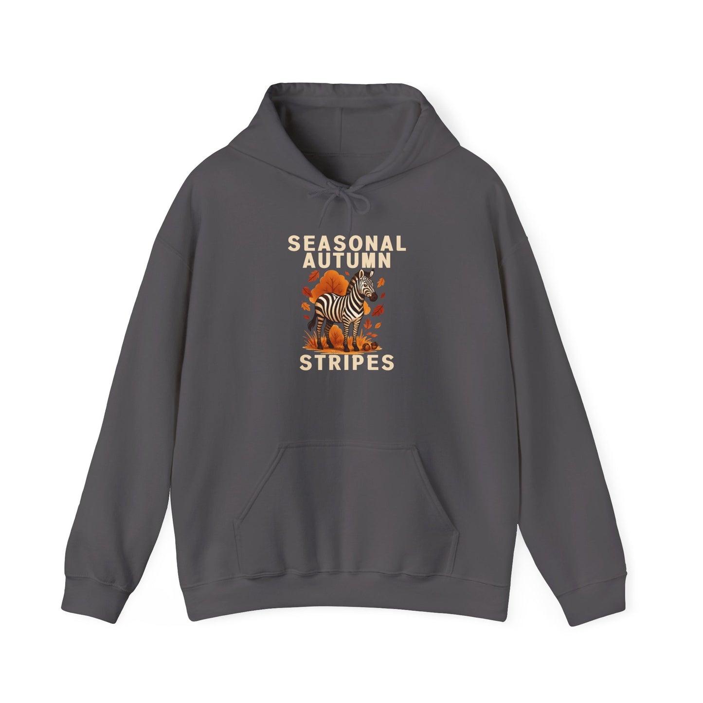 Seasonal Autumn Stripes – Zebra Hoodie