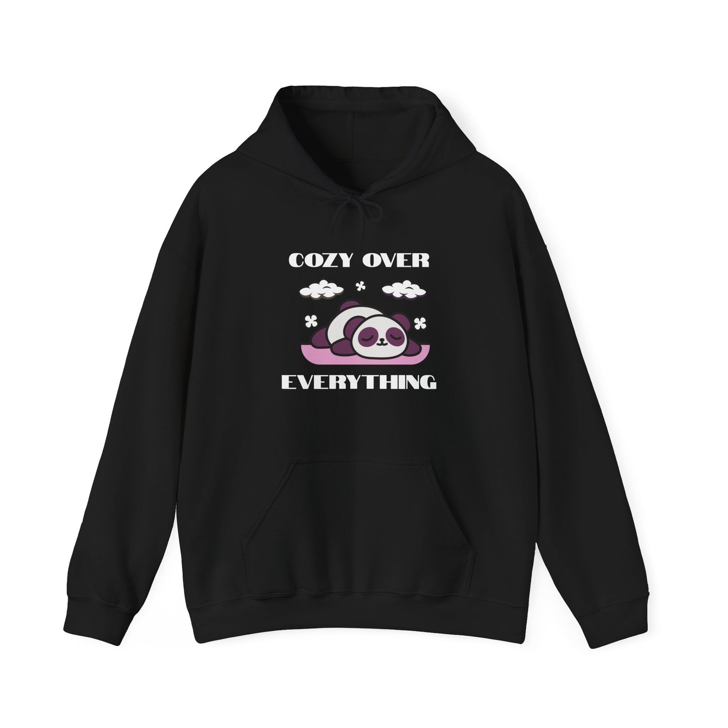 Cozy Over Everything Panda Hoodie