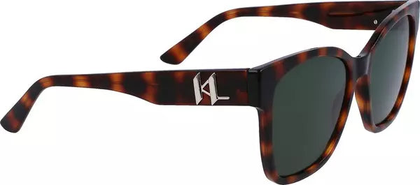 Karl Lagerfeld Brown Injected Sunglasses