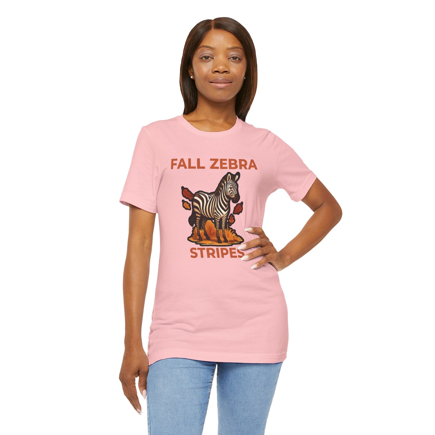 Fall Zebra Stripes Tee T-Shirt