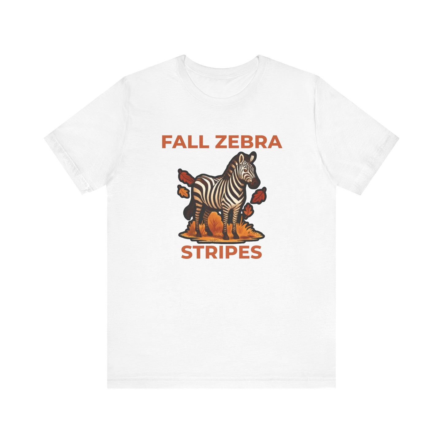 Fall Zebra Stripes Tee T-Shirt