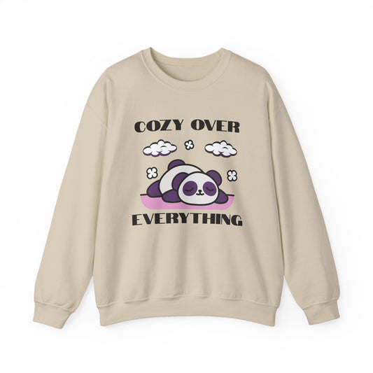 Cozy Over Everything Panda Sweatshirt
