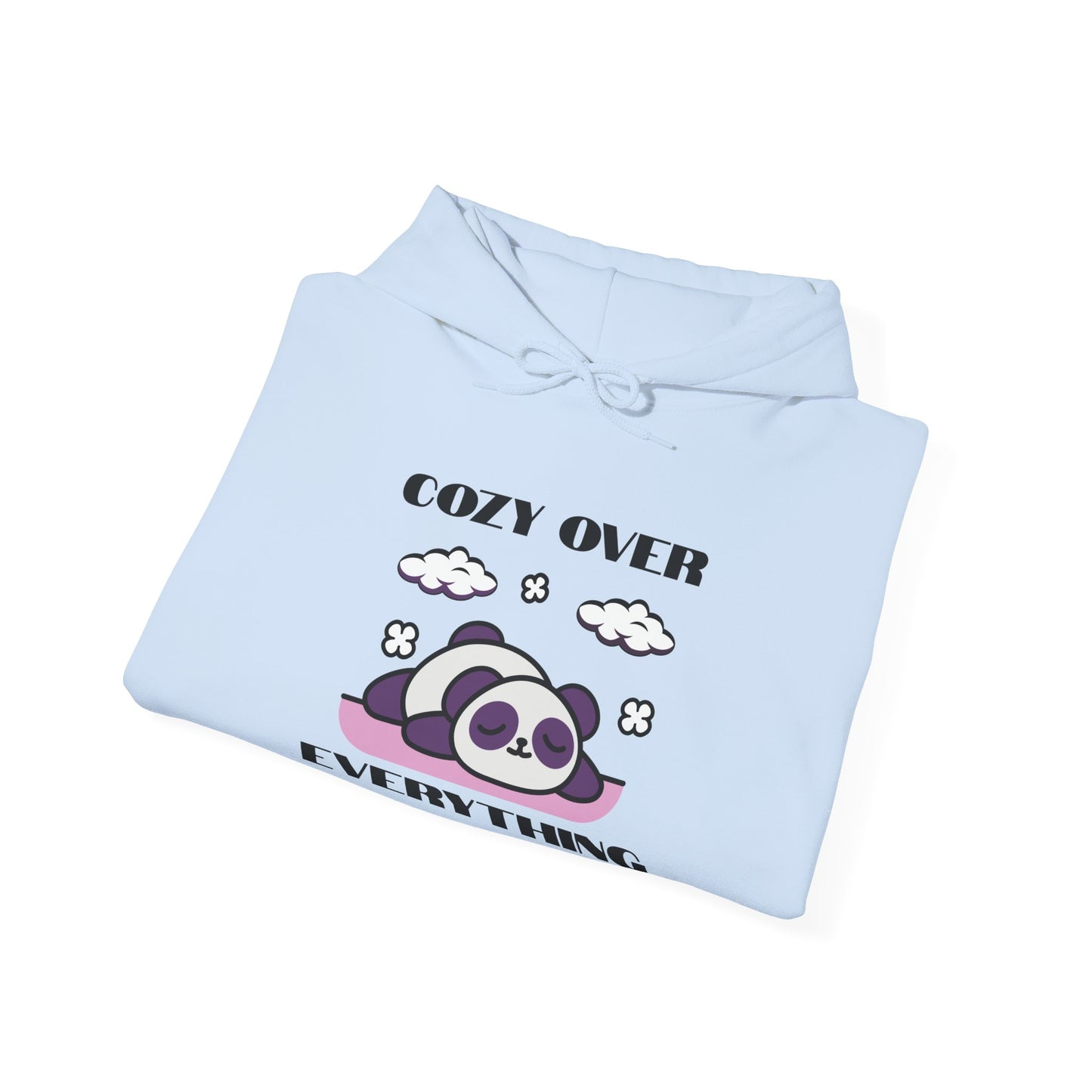 Cozy Over Everything Panda Hoodie