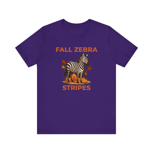 Fall Zebra Stripes Tee T-Shirt