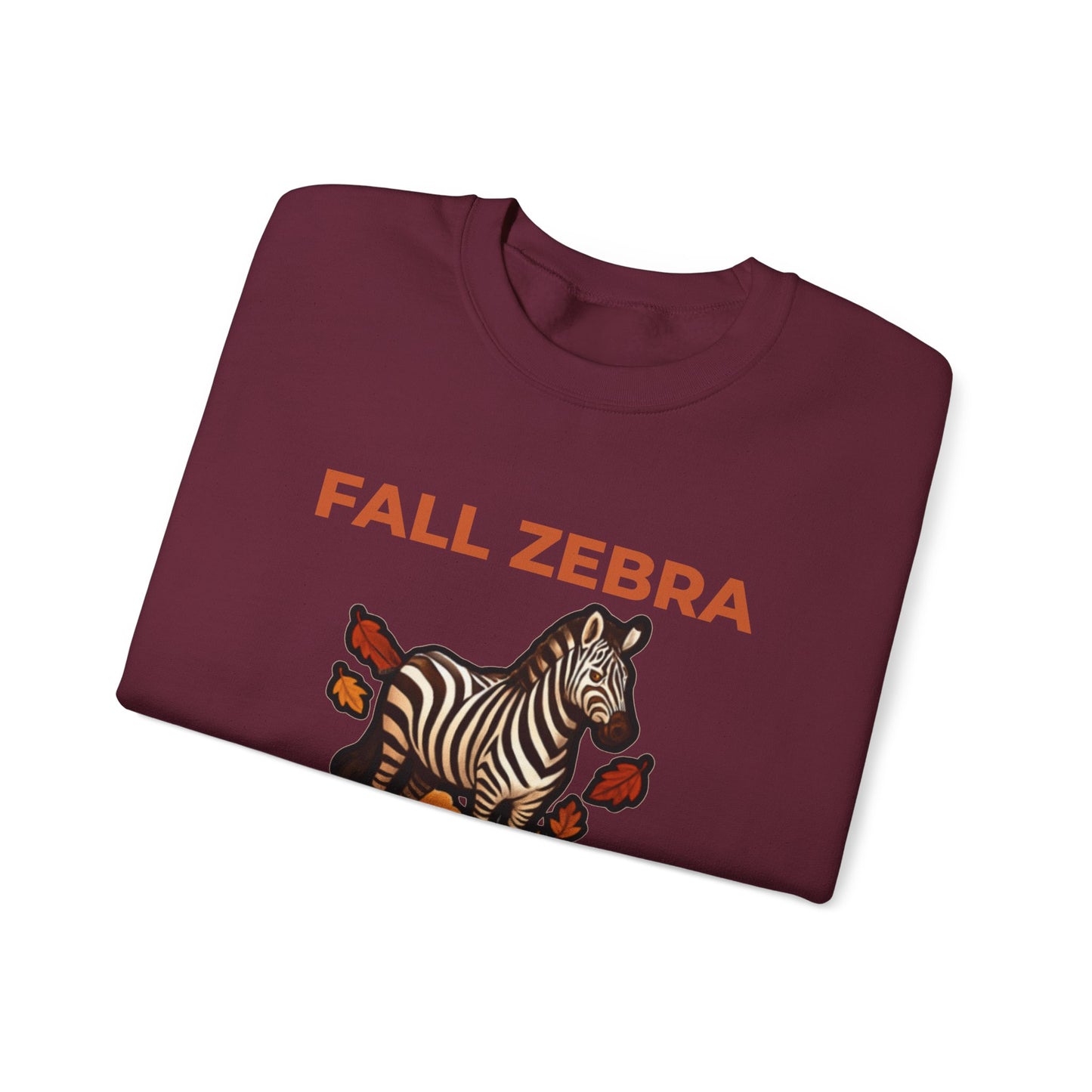 Fall Zebra Stripes Sweatshirt