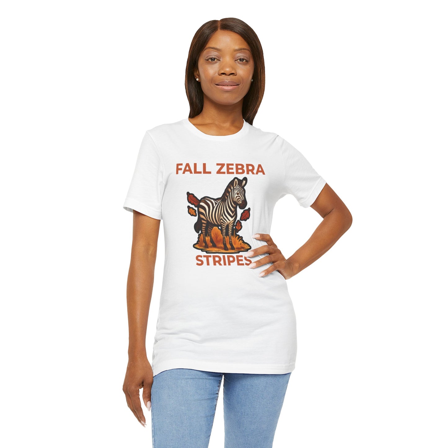 Fall Zebra Stripes Tee T-Shirt
