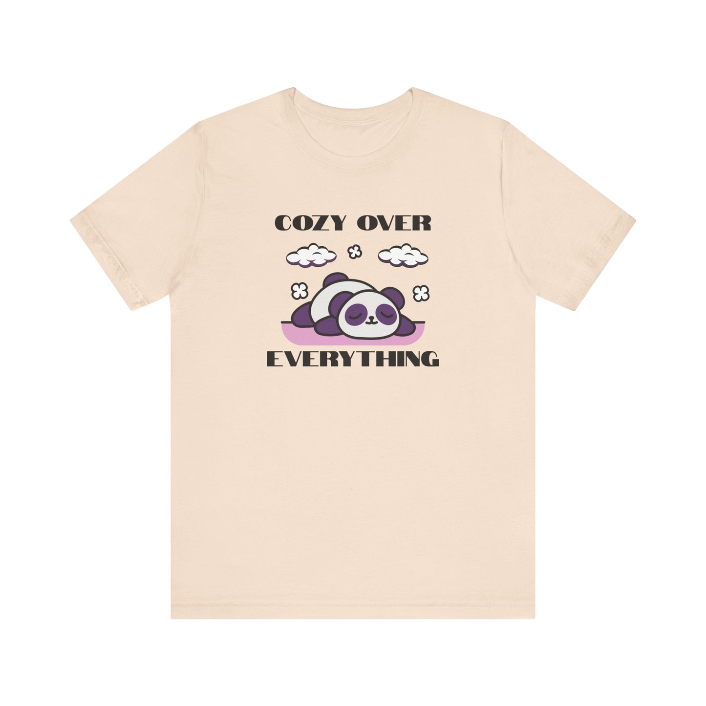 Cozy Over Everything Panda Tee