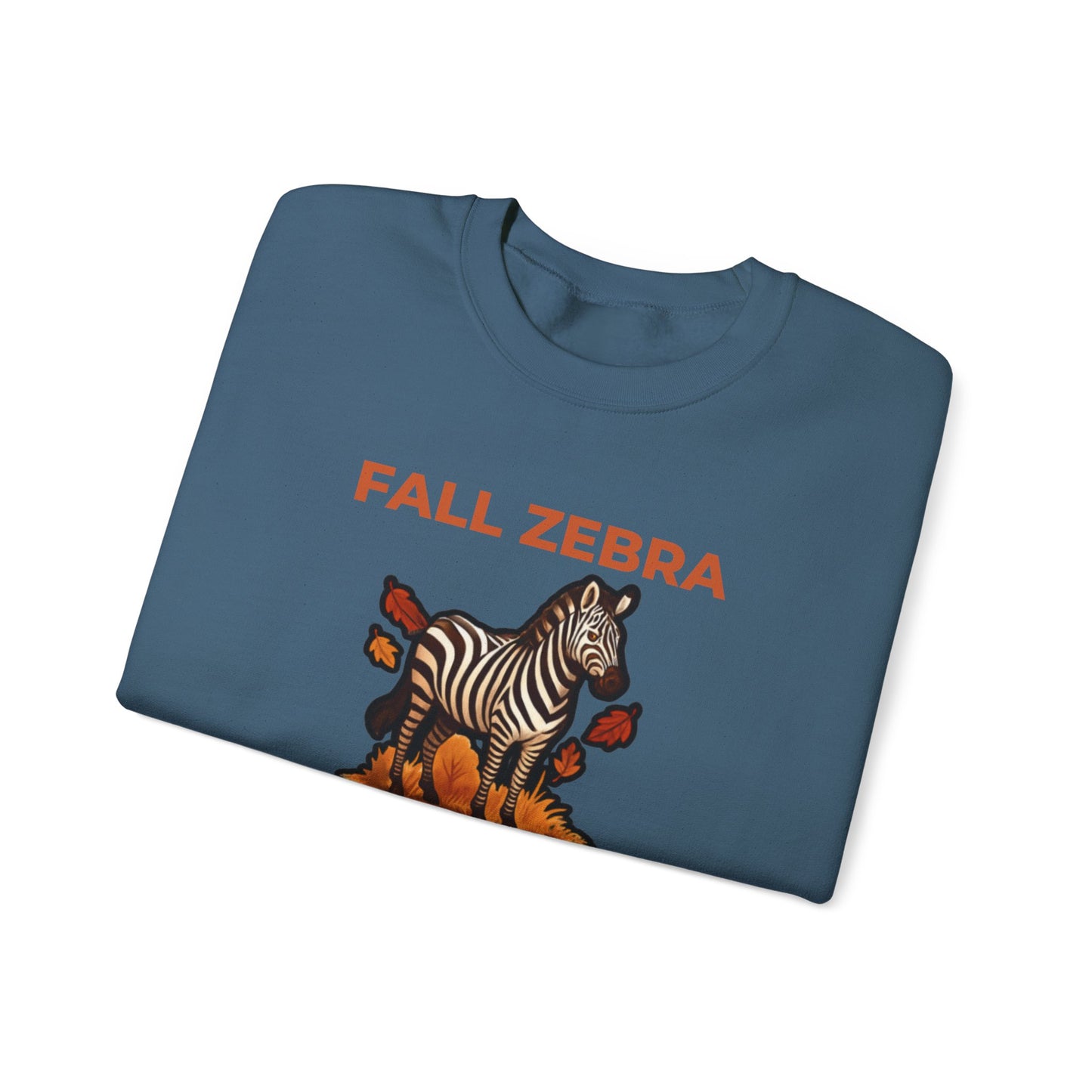 Fall Zebra Stripes Sweatshirt – Cozy Sweatshirt
