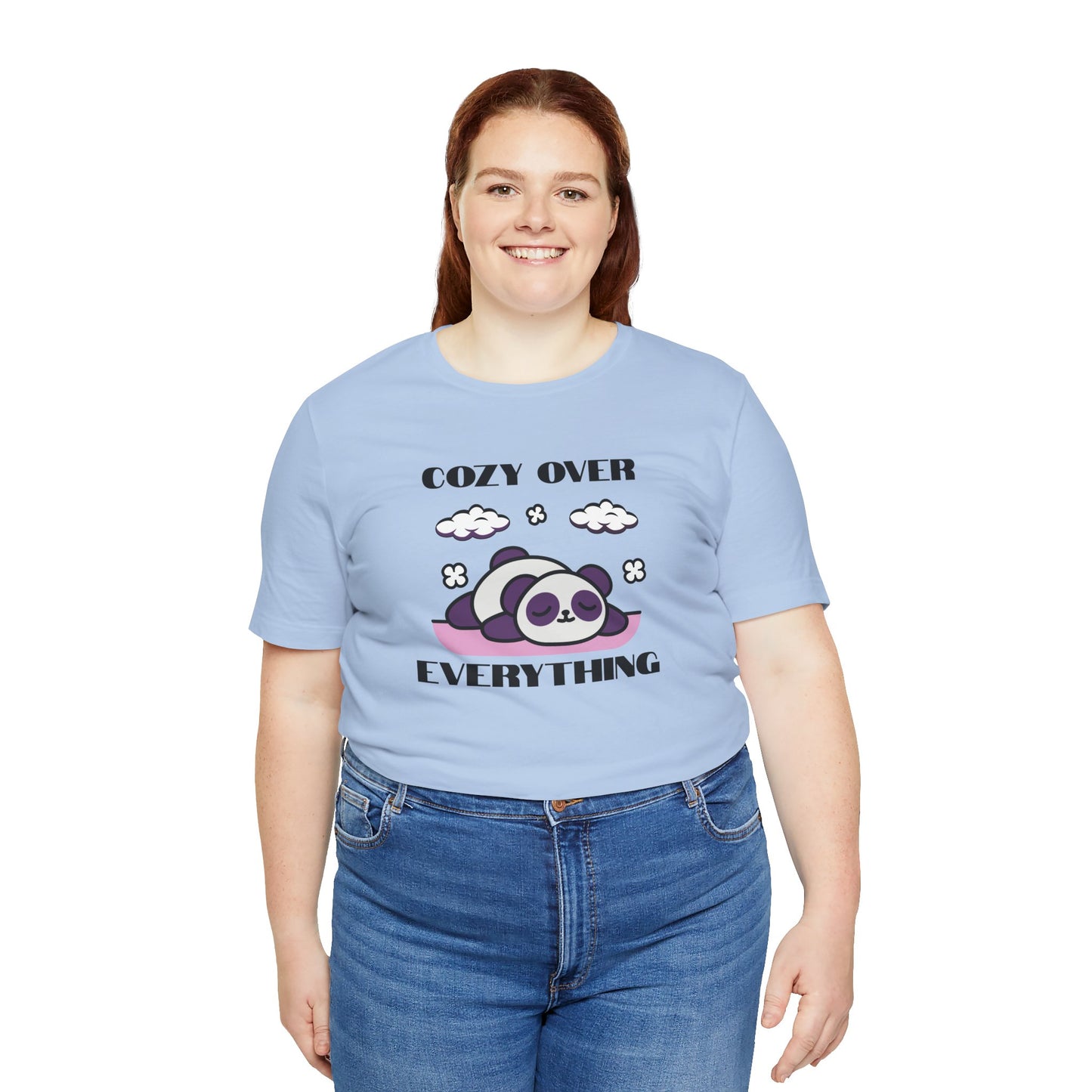 Cozy Over Everything Panda Tee