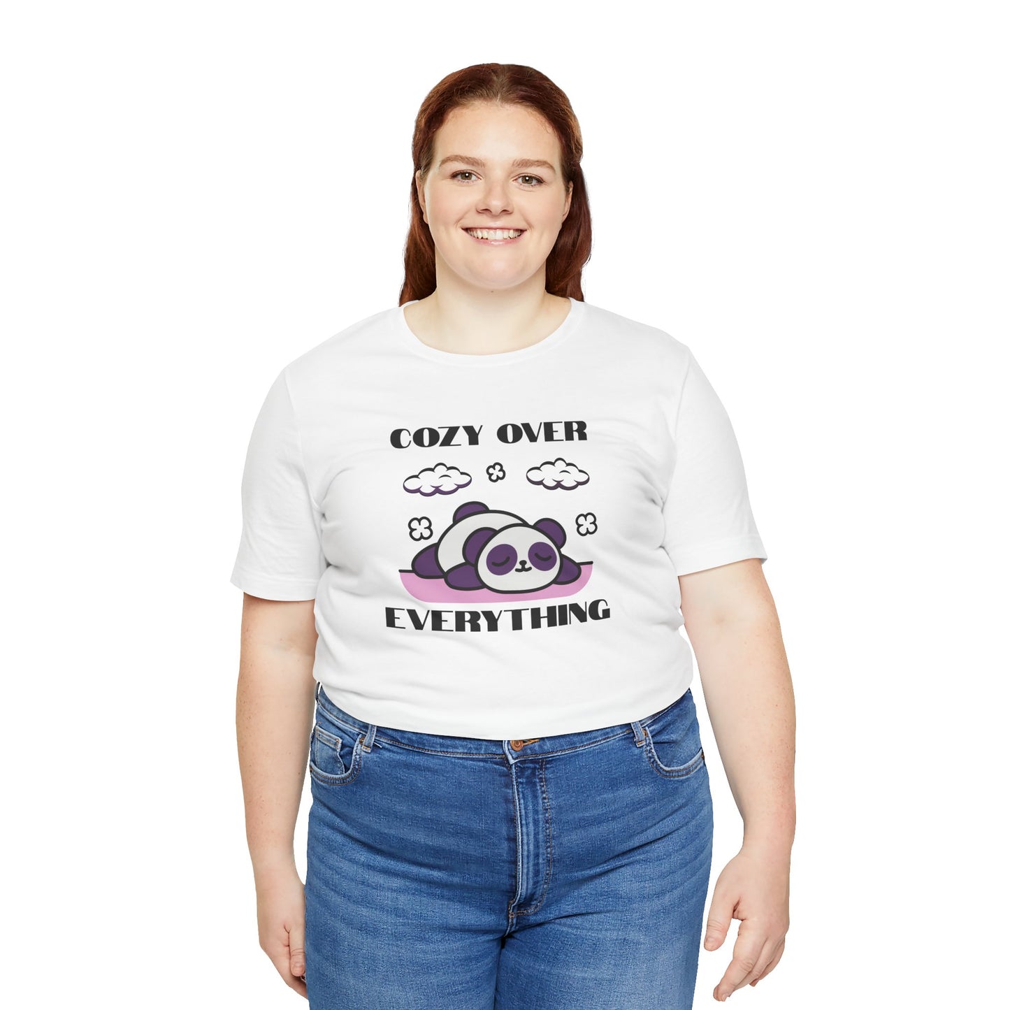 Cozy Over Everything Panda Tee