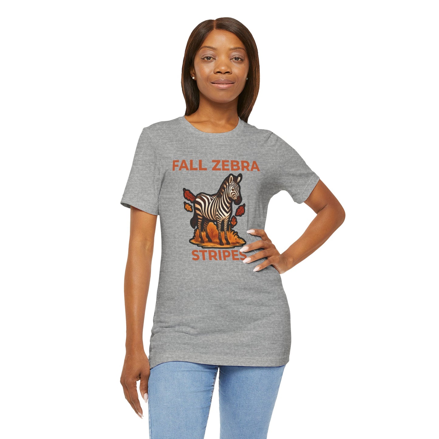 Fall Zebra Stripes Tee T-Shirt