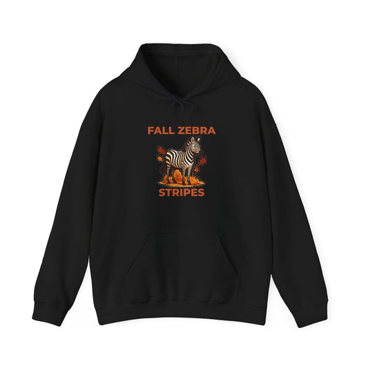 Fall Zebra Stripes Hoodie