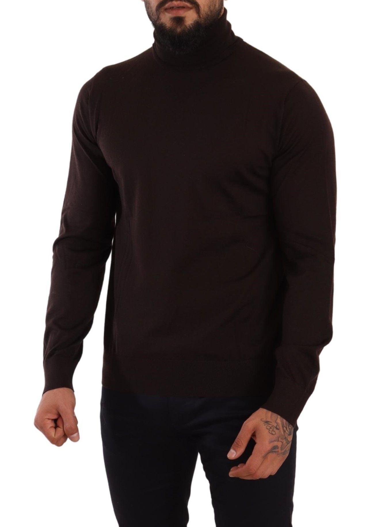 Dolce & Gabbana Elegant Cashmere Turtleneck Sweater