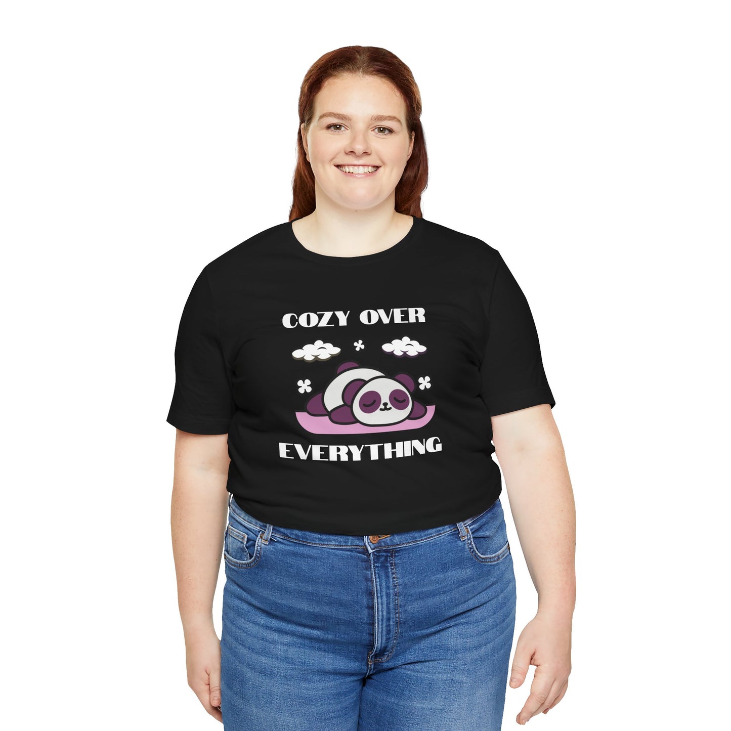 Cozy Over Everything Panda Tee
