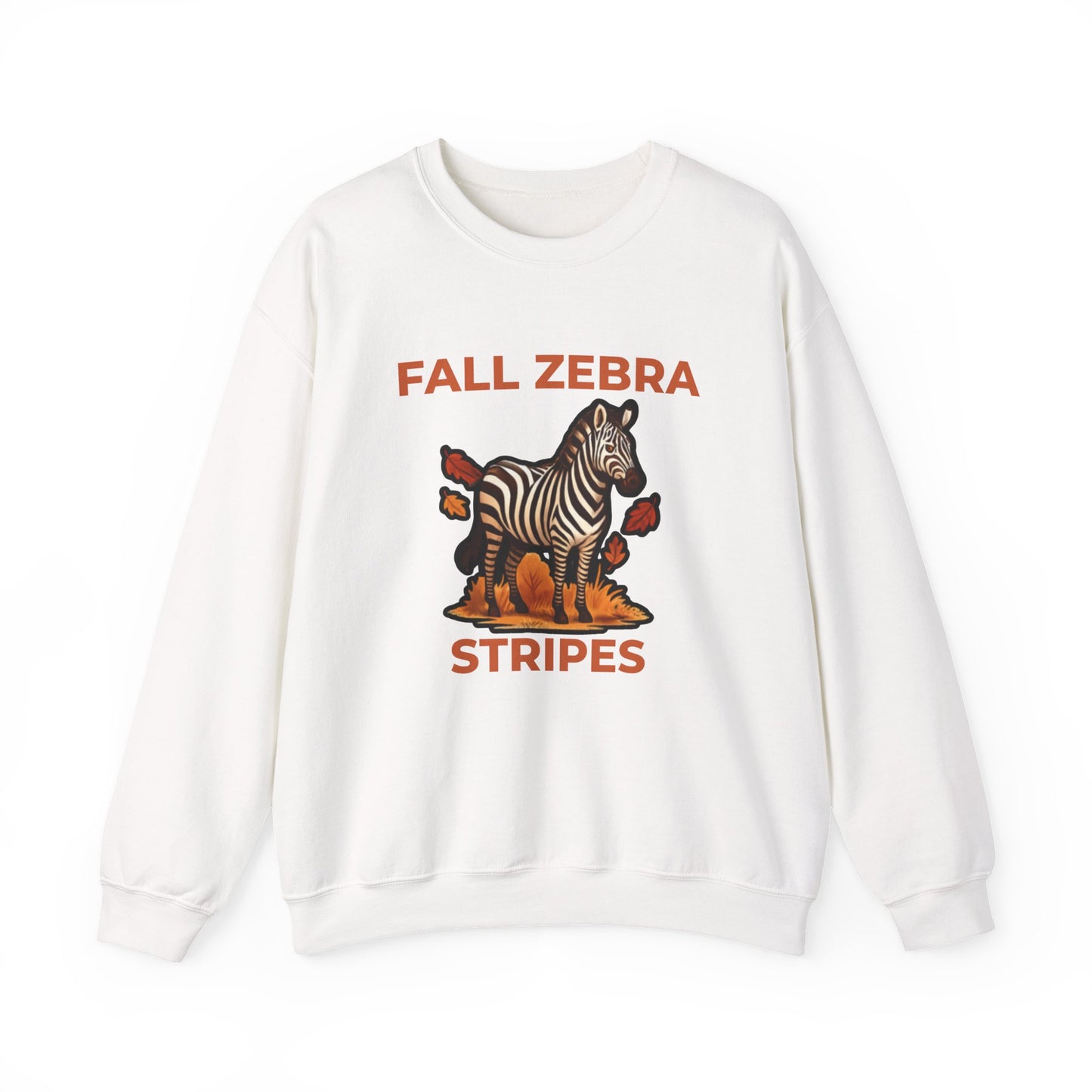 Fall Zebra Stripes Sweatshirt