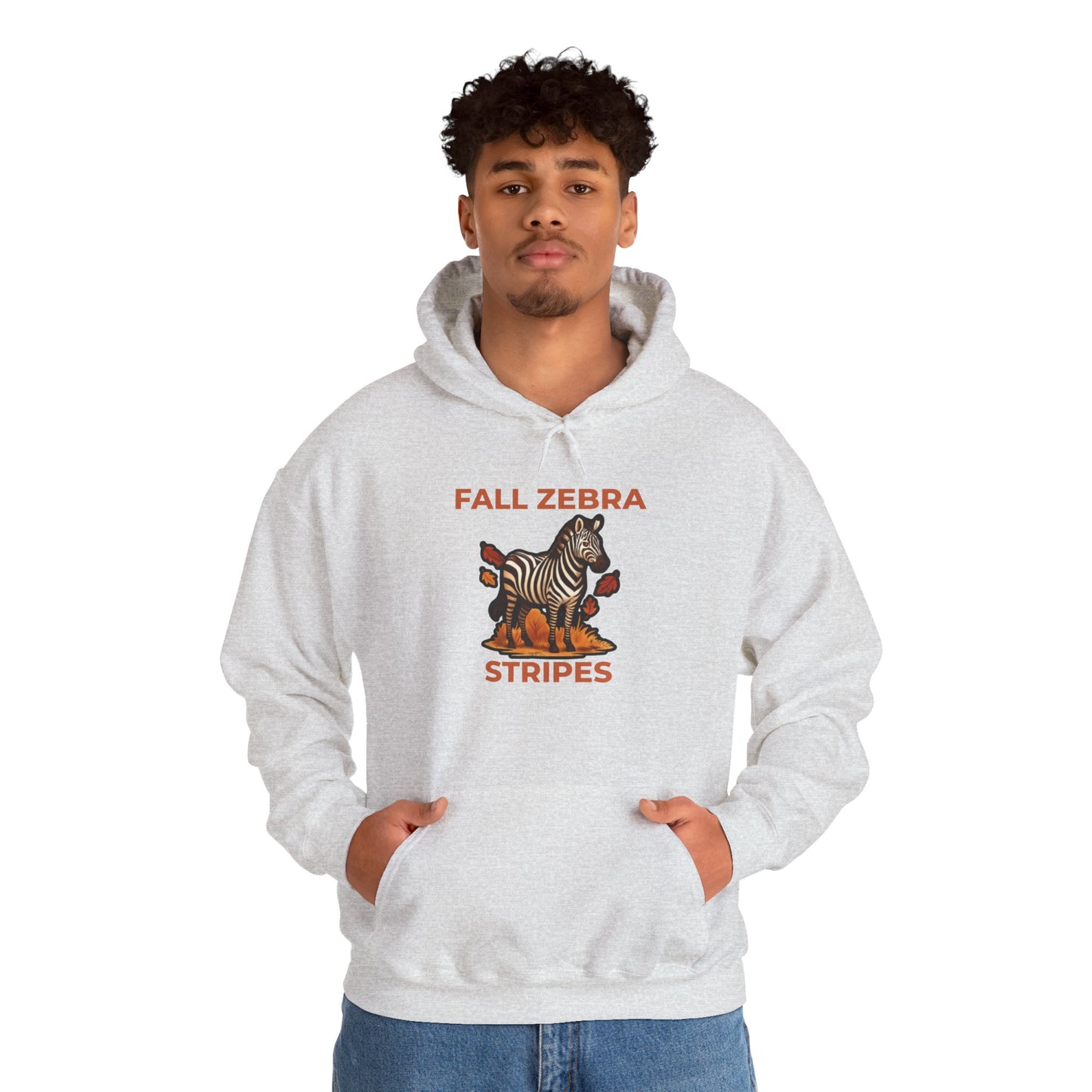 Fall Zebra Stripes Hoodie