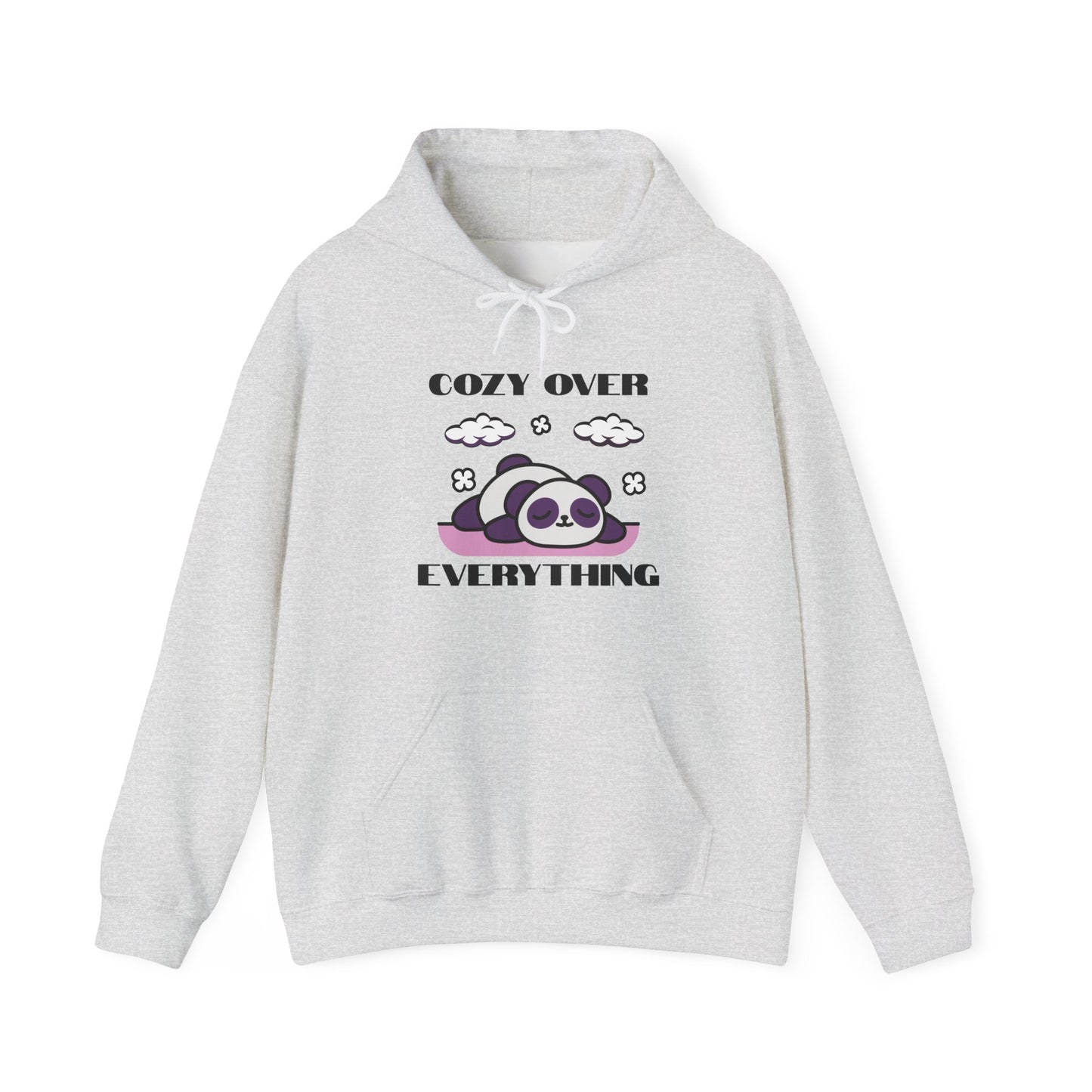 Cozy Over Everything Panda Hoodie
