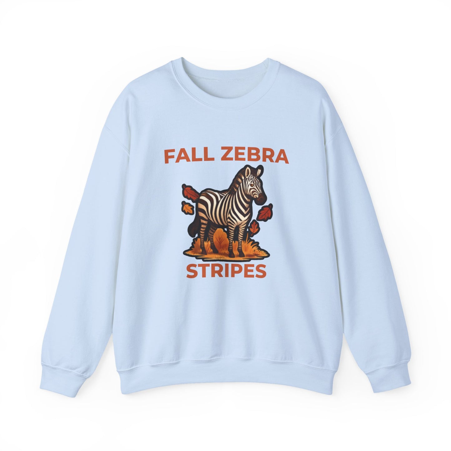 Fall Zebra Stripes Sweatshirt