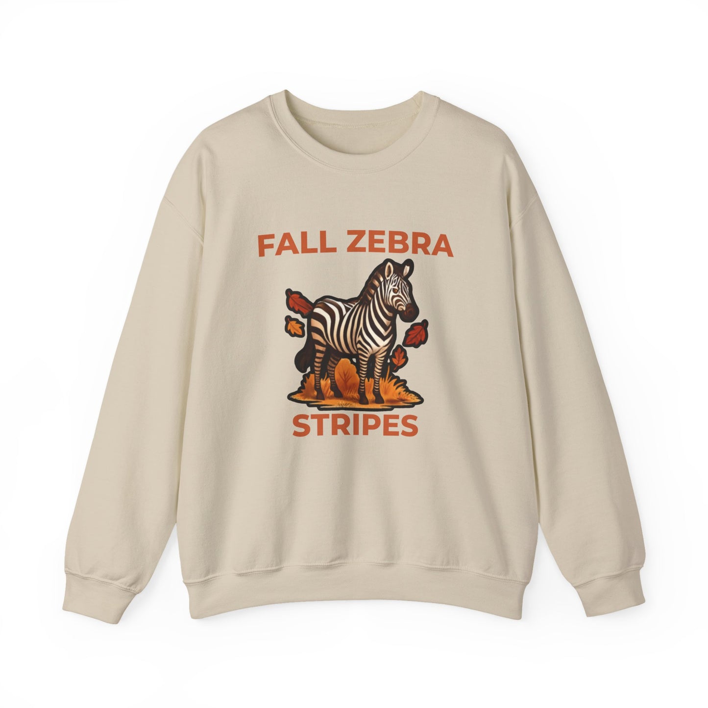 Fall Zebra Stripes Sweatshirt