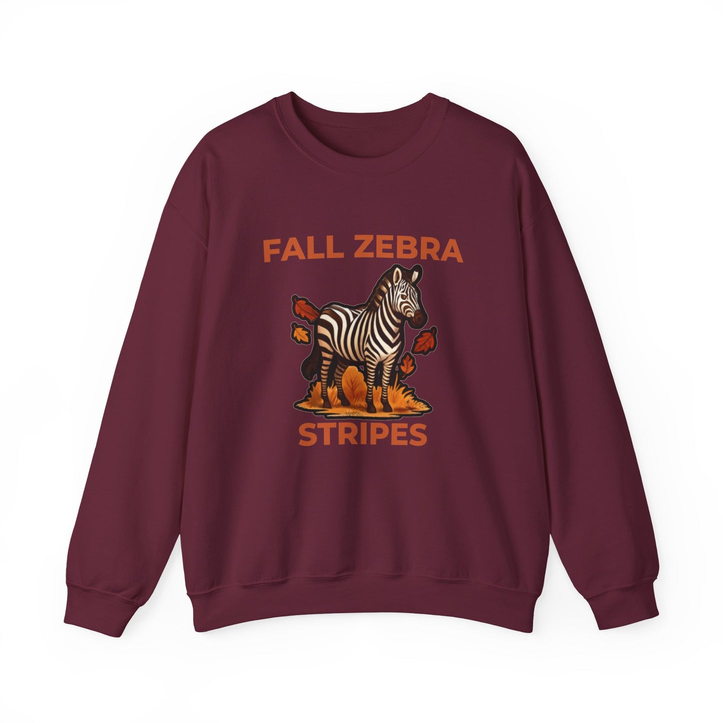 Fall Zebra Stripes Sweatshirt