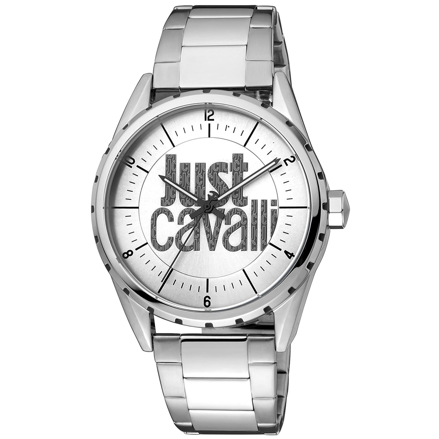 Just Cavalli Silver Men Watch