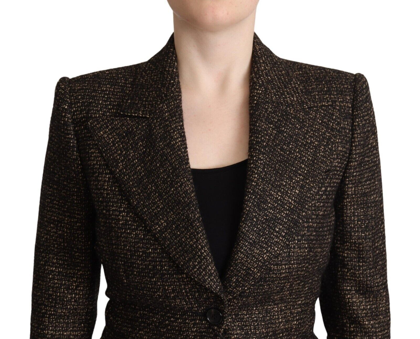 Dolce & Gabbana Chic Wool Blend Suit Set