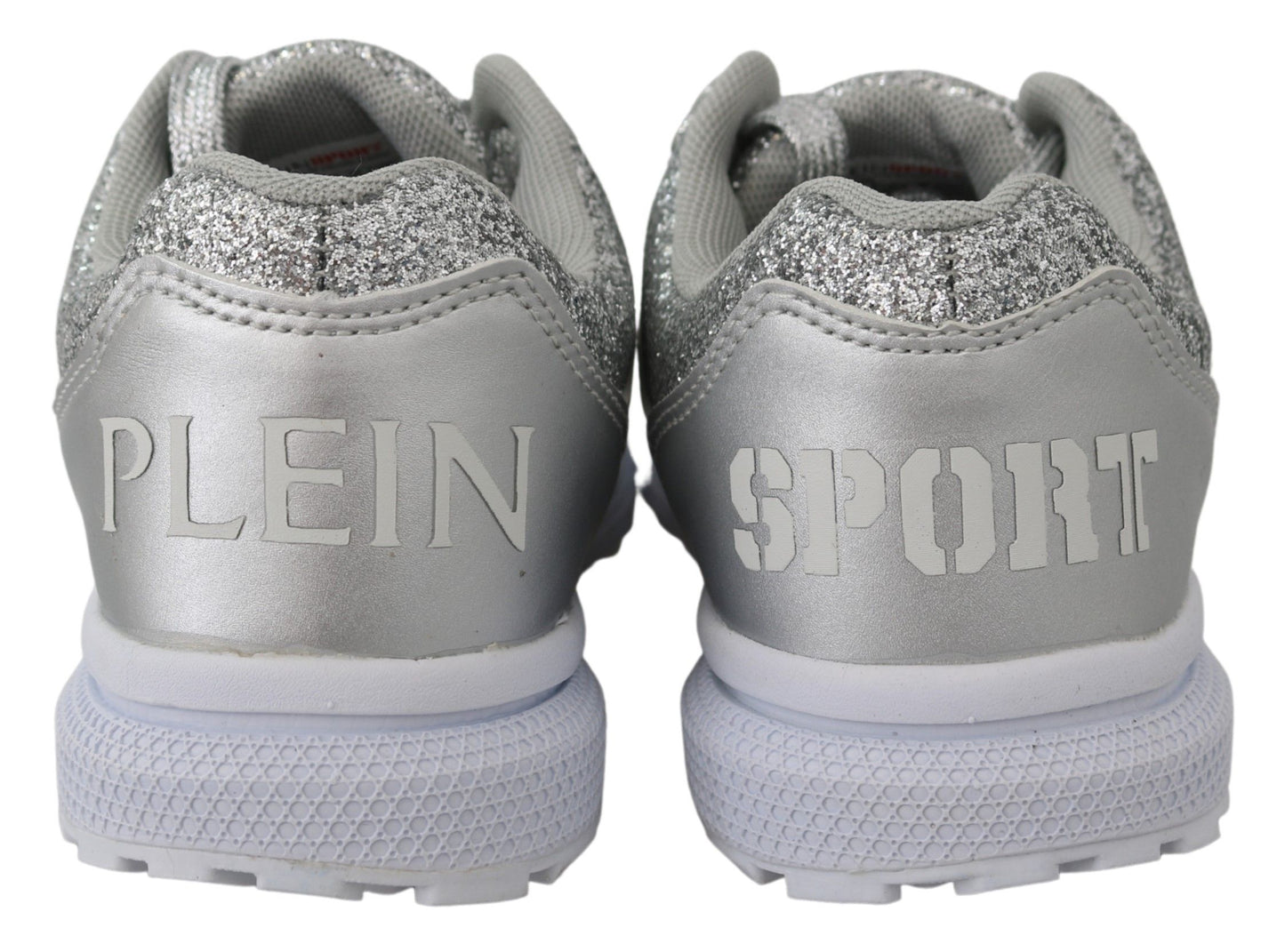 Plein Sport Chic Silver Runner Jasmines Sneakers