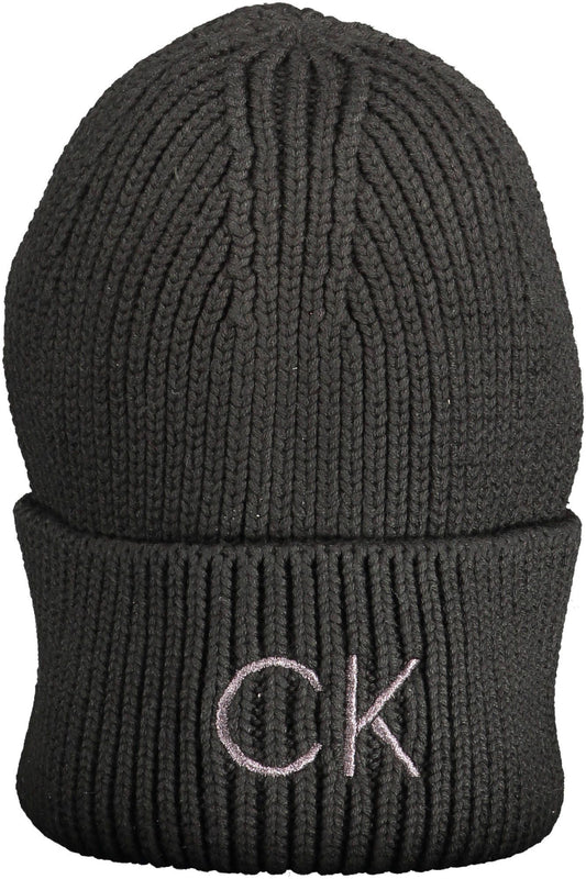 Calvin Klein Black Cotton Women Hat