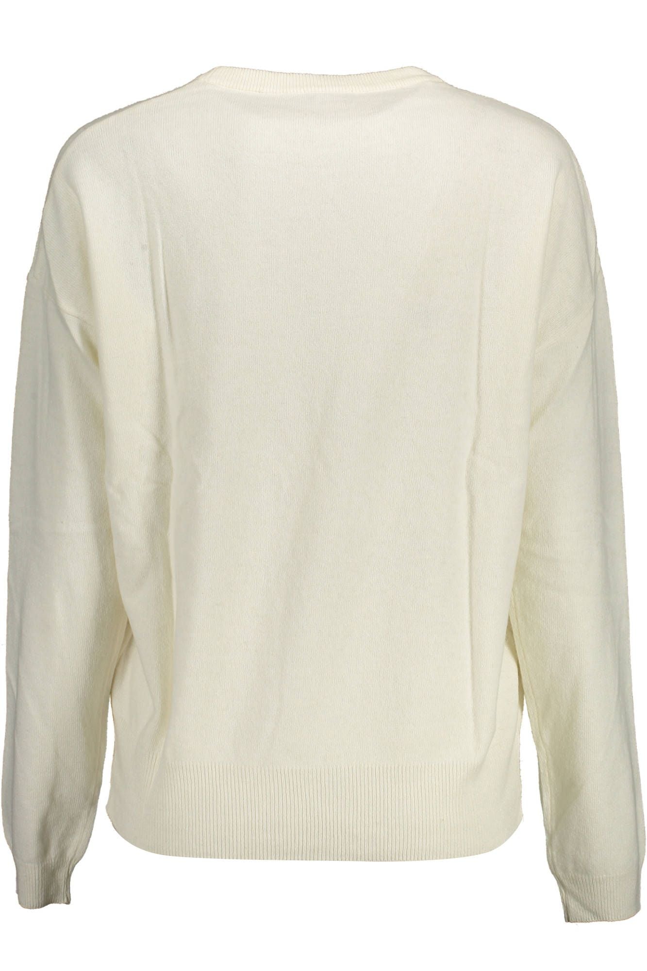 U.S. POLO ASSN. White Wool Women Sweater