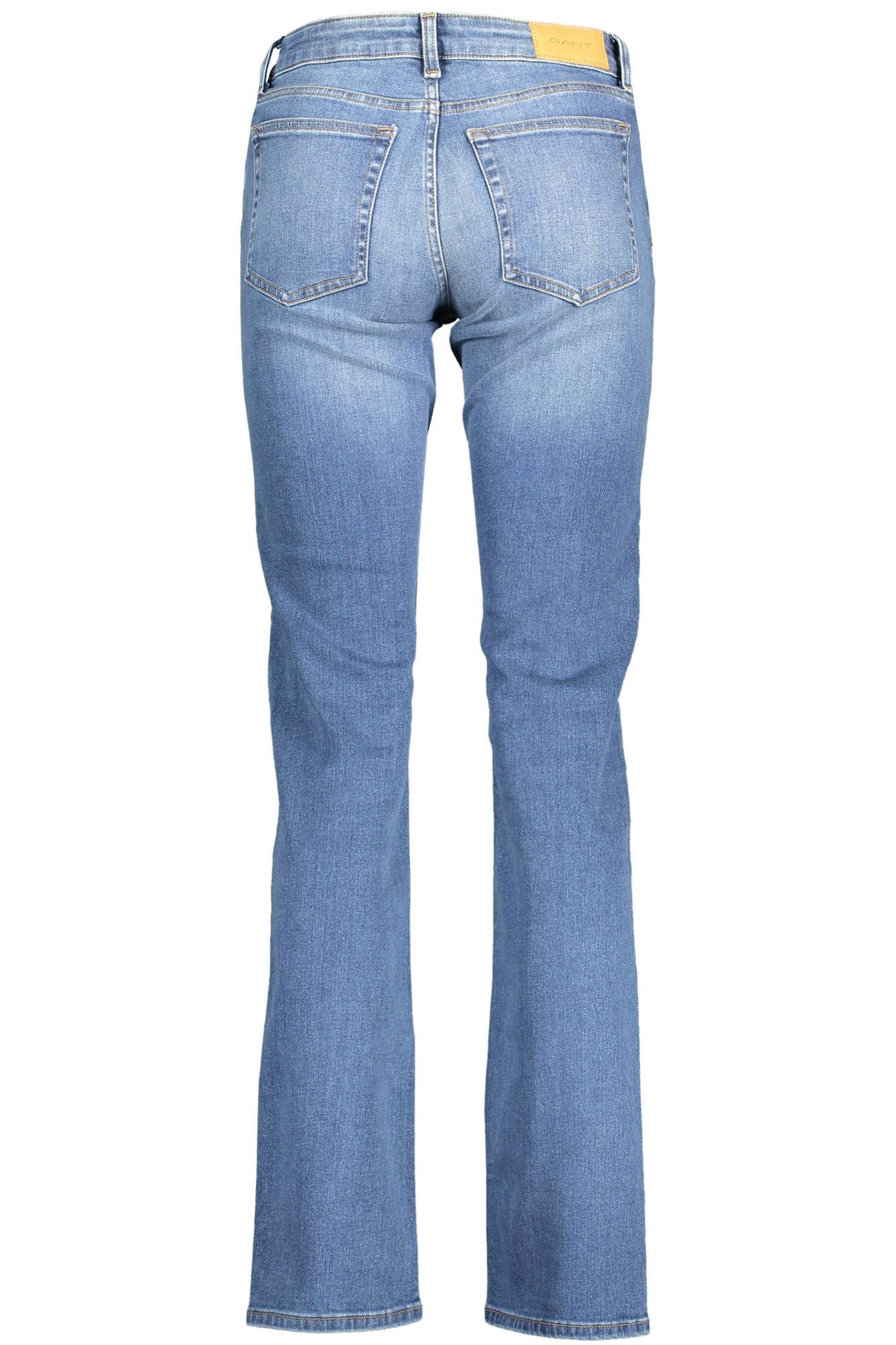 Gant Blue Cotton Women Jeans