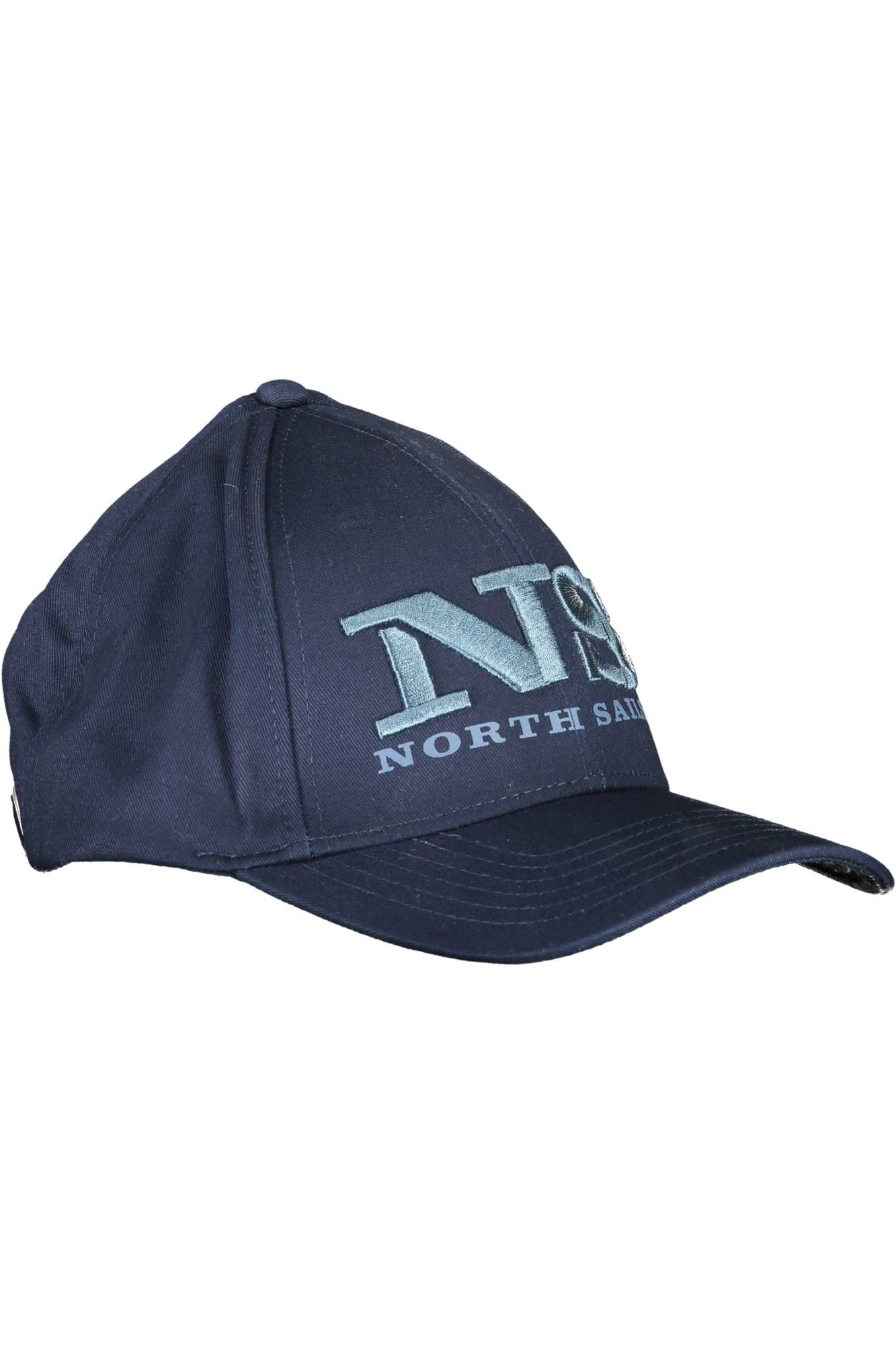 North Sails Blue Cotton Men Cap