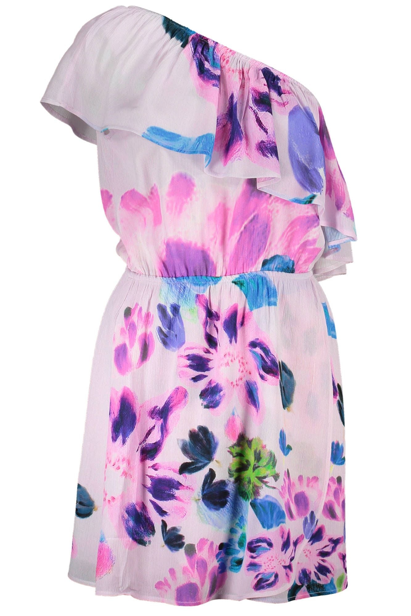 Desigual Pink Viscose Women Dress