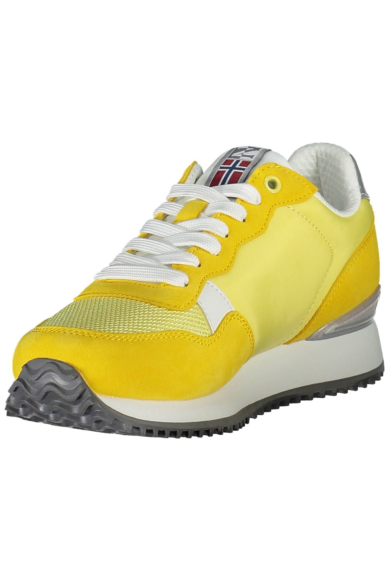 Napapijri Yellow Polyester Women Sneaker