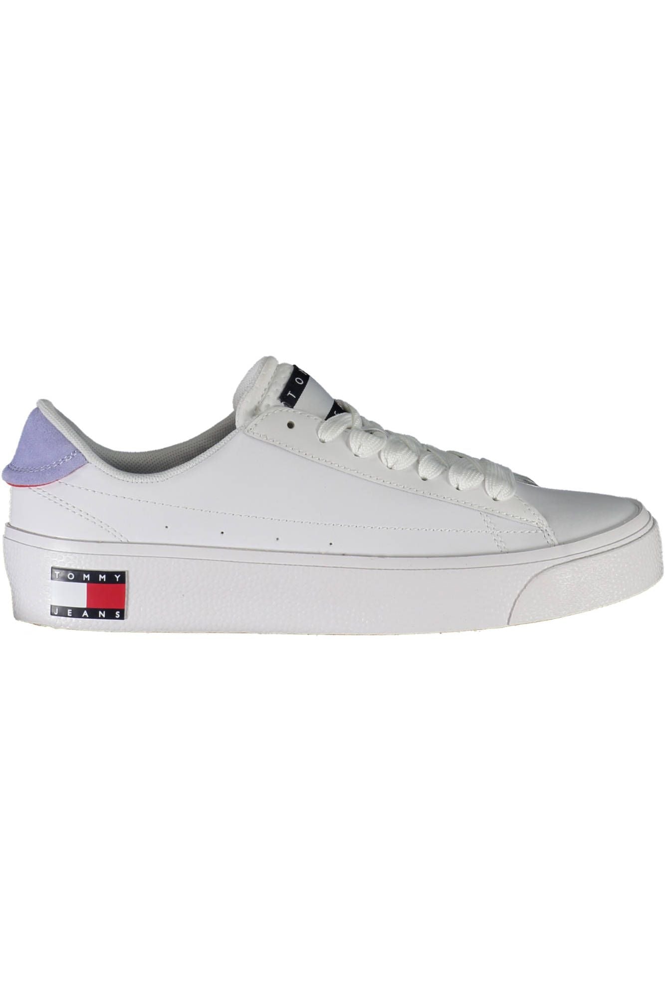 Tommy Hilfiger White Leather Women Sneaker