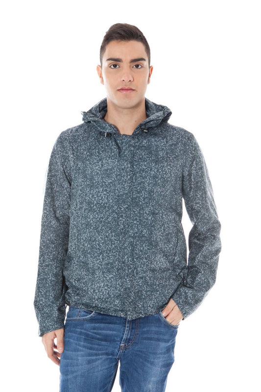 Calvin Klein Gray Polyamide Men Jacket