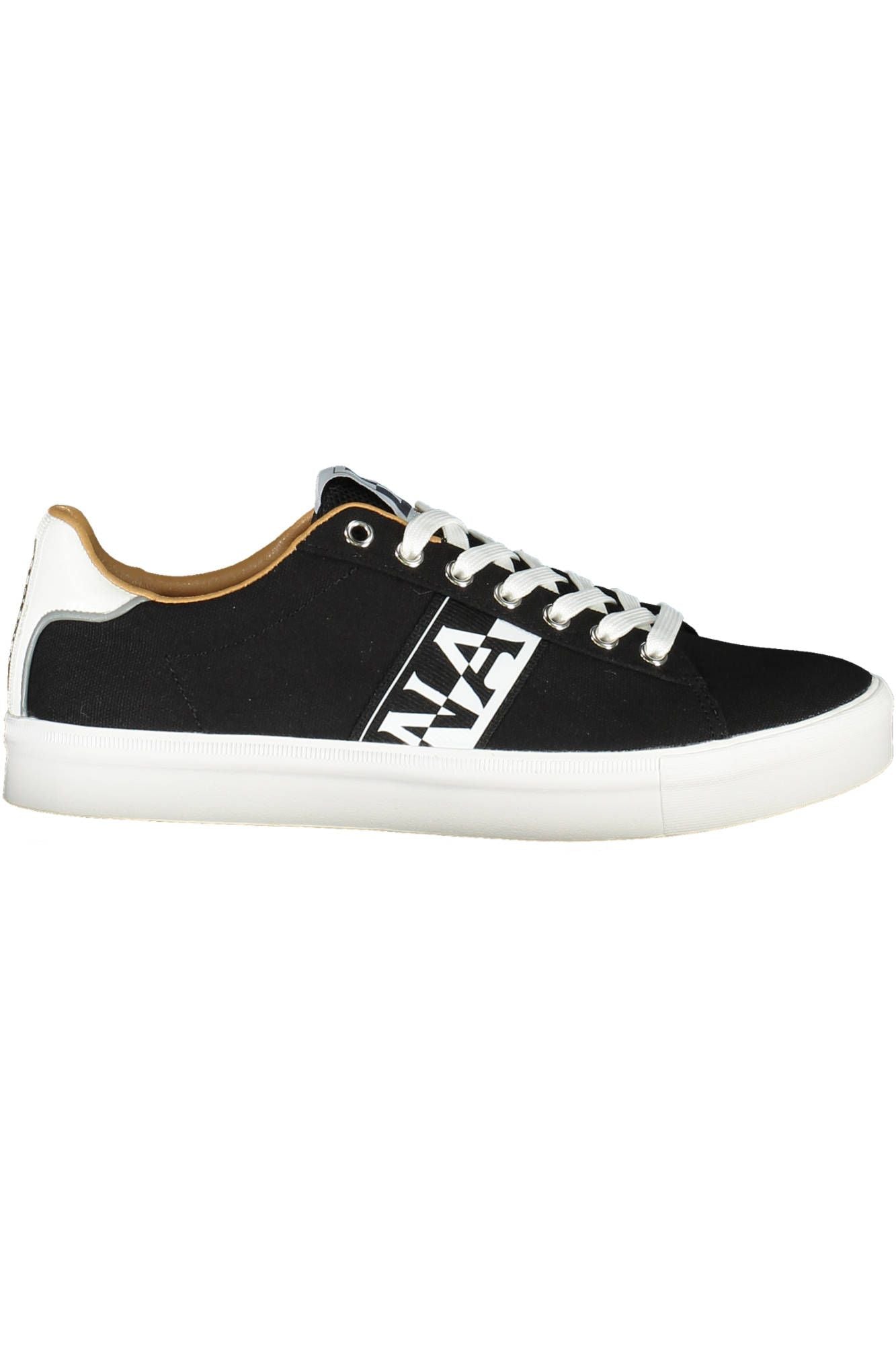 Napapijri Black Polyester Men Sneaker