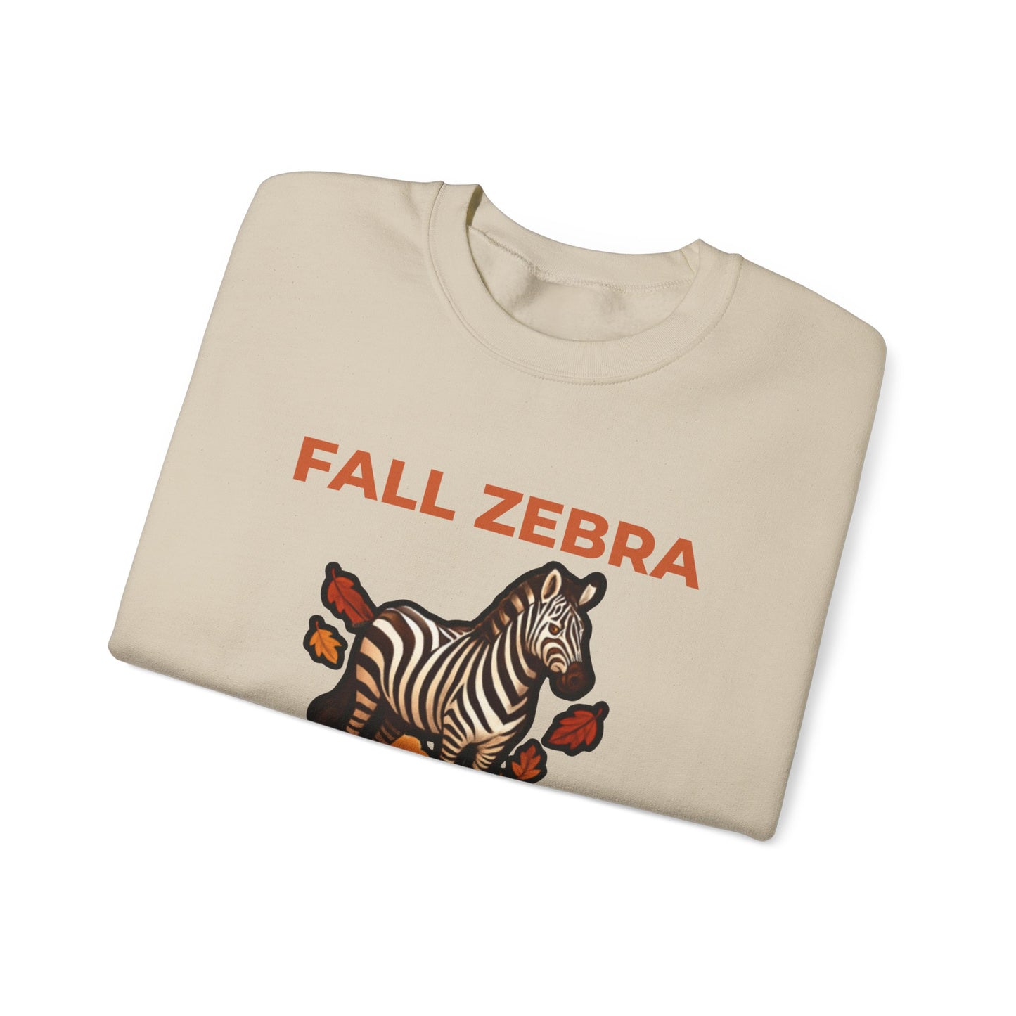 Fall Zebra Stripes Sweatshirt