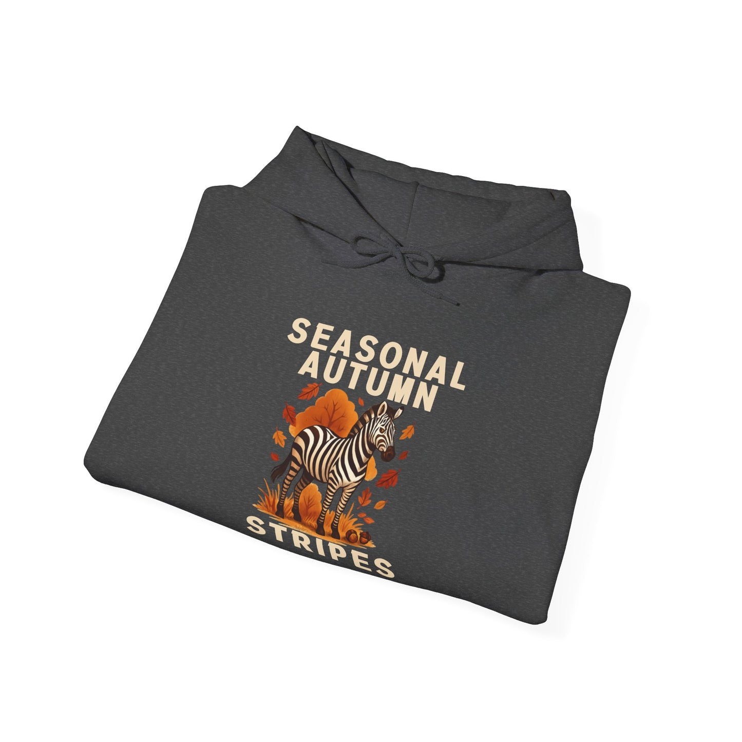 Seasonal Autumn Stripes – Zebra Hoodie