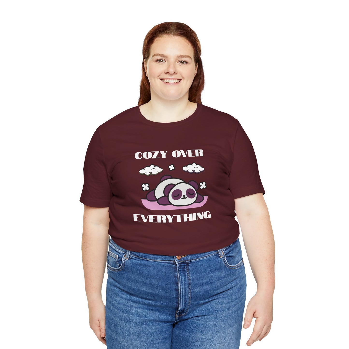 Cozy Over Everything Panda Tee