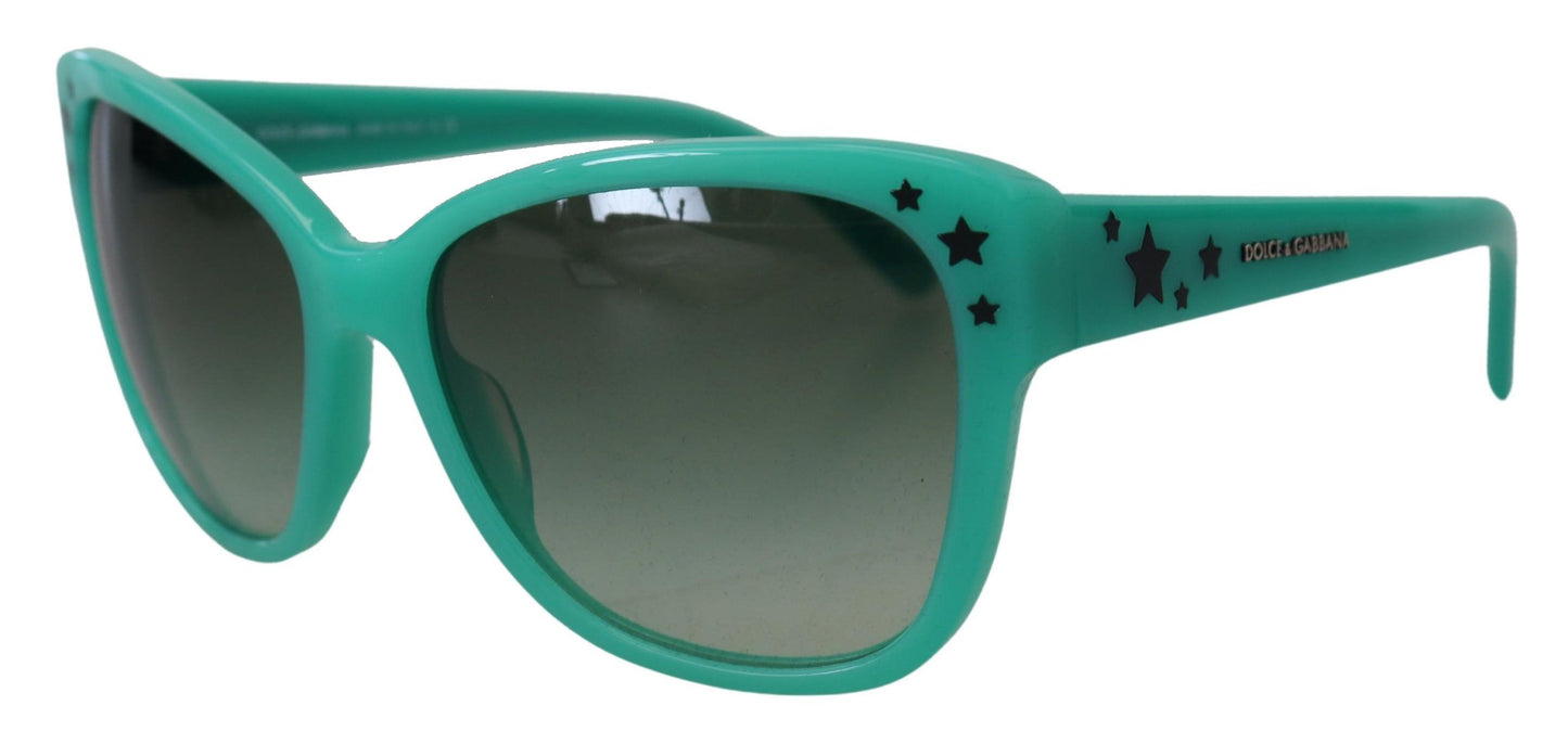 Dolce & Gabbana Enigmatic Star-Patterned Square Sunglasses