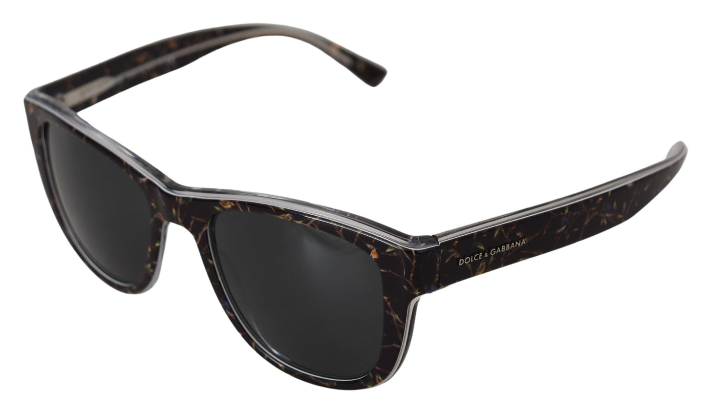 Dolce & Gabbana Elegant Black Acetate Sunglasses for Women