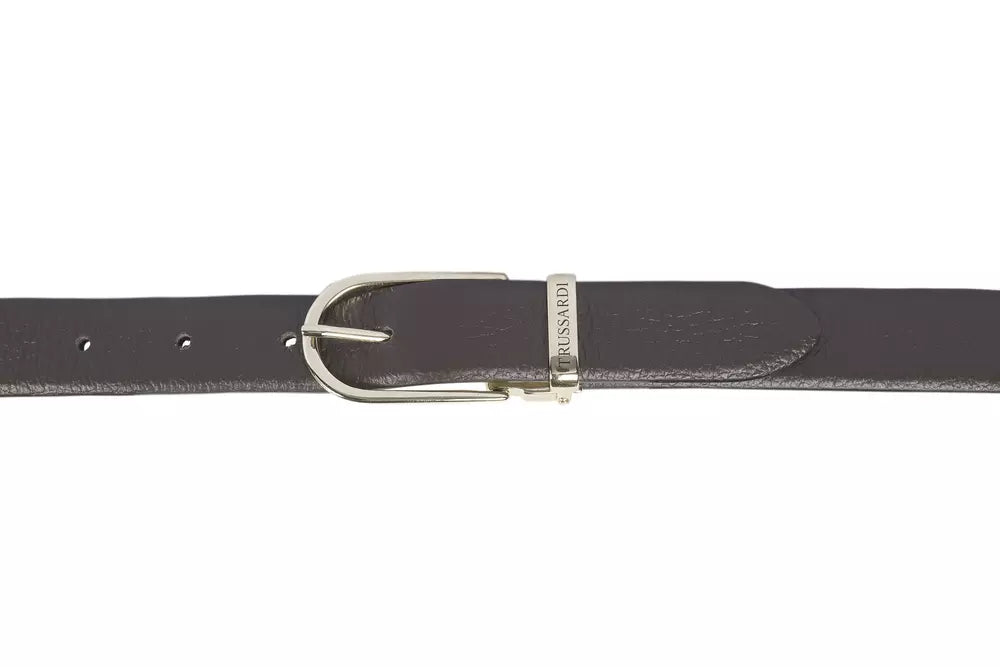 Trussardi Brown Leather Women Belt