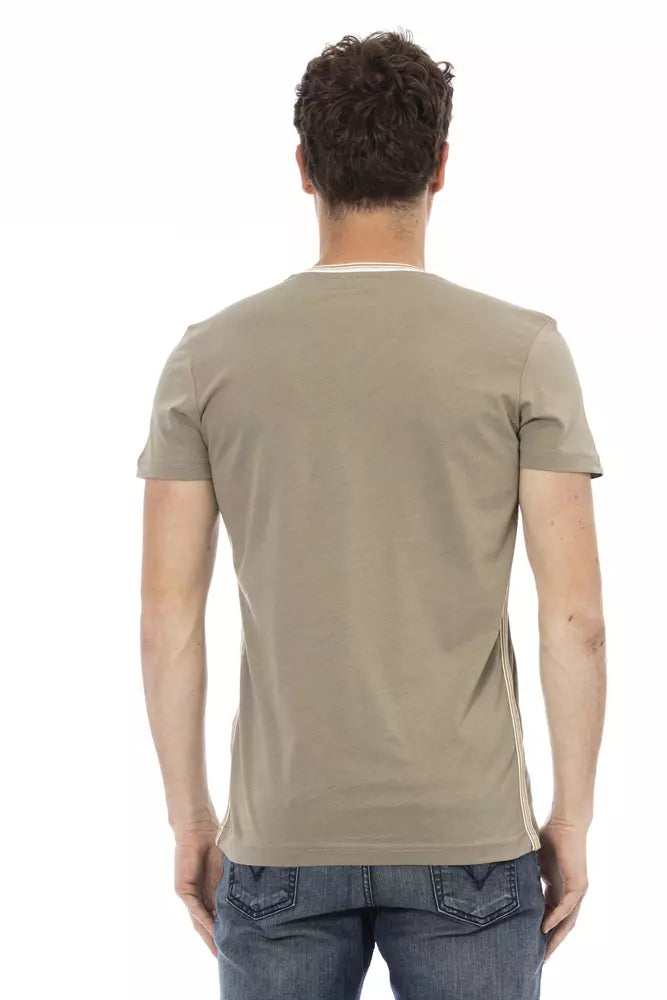 Trussardi Action Green Cotton Men's T-Shirt