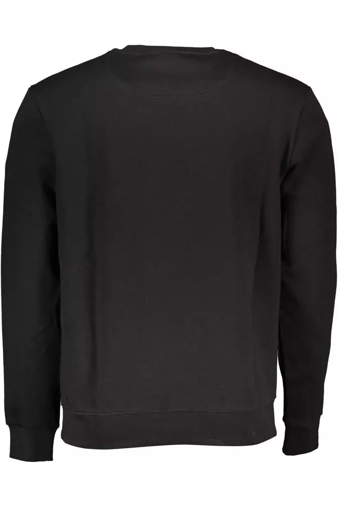 North Sails Black Cotton Men Sweater