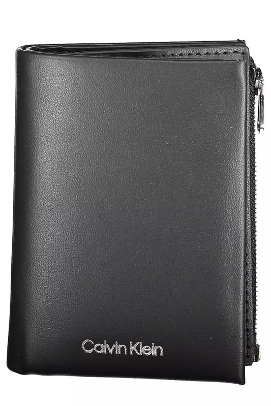 Calvin Klein Black Leather Men Wallet